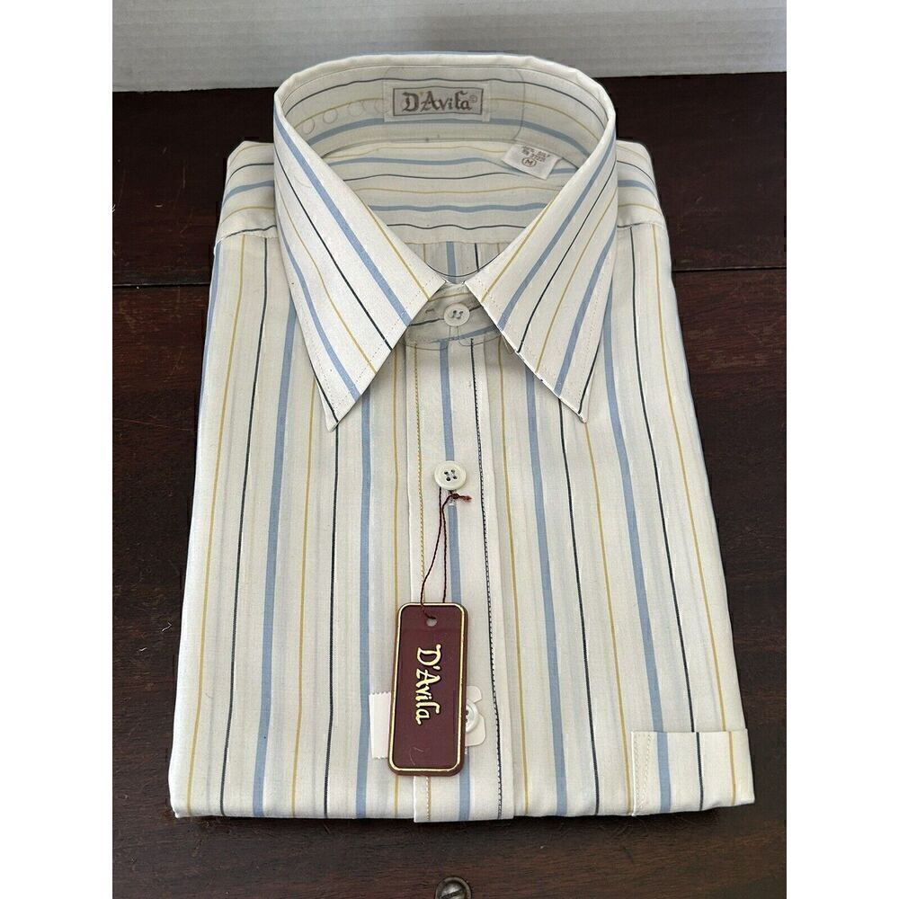 Vtg D’Avila Men’s Button Down Shirt Size Large